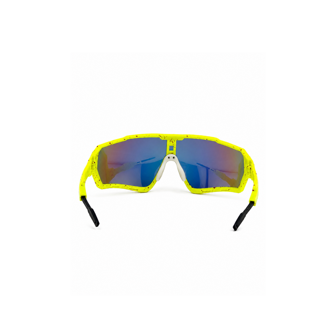 Neon Rush Shield Sunglasses