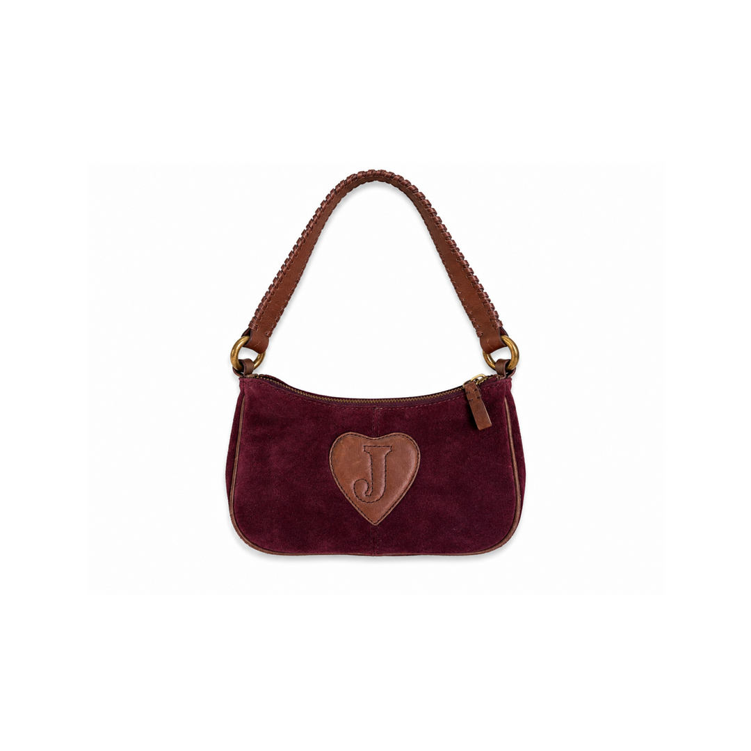 Purple &amp; Brown Juicy Couture Leather Bag