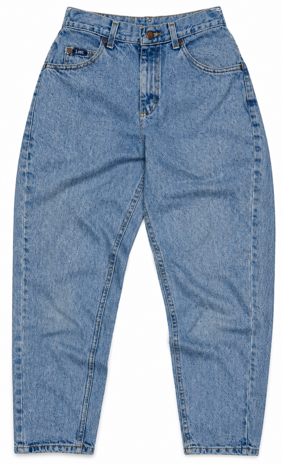 Lee Light Wash Tapered Vintage Denim Jeans