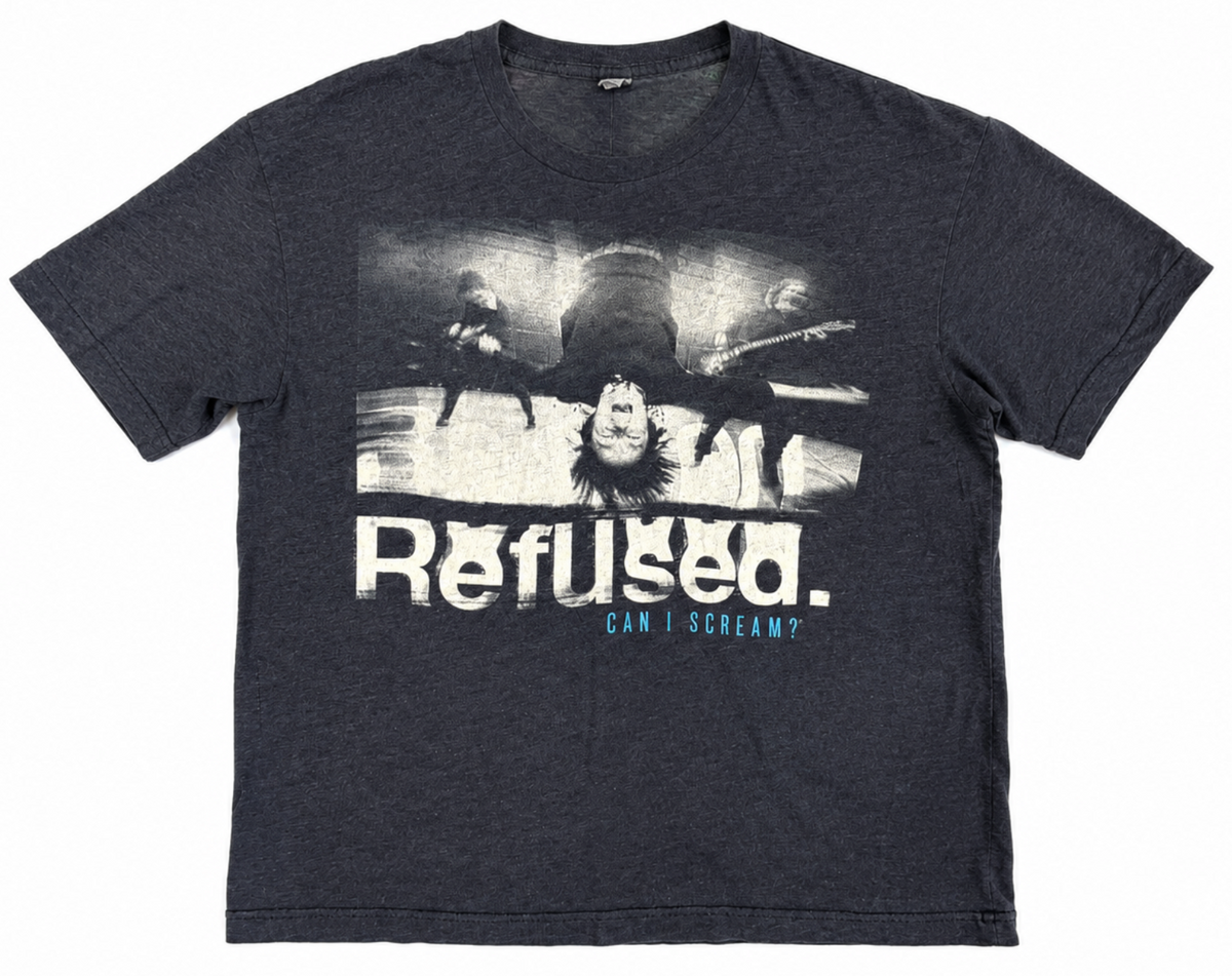 Vintage Refused 'Can I Scream' Band T-Shirt
