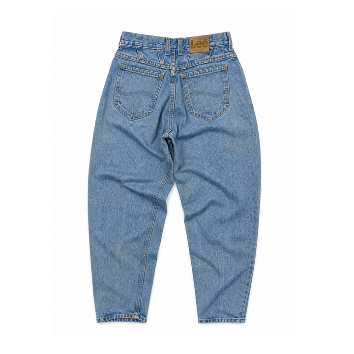 Lee Light Wash Tapered Vintage Denim Jeans