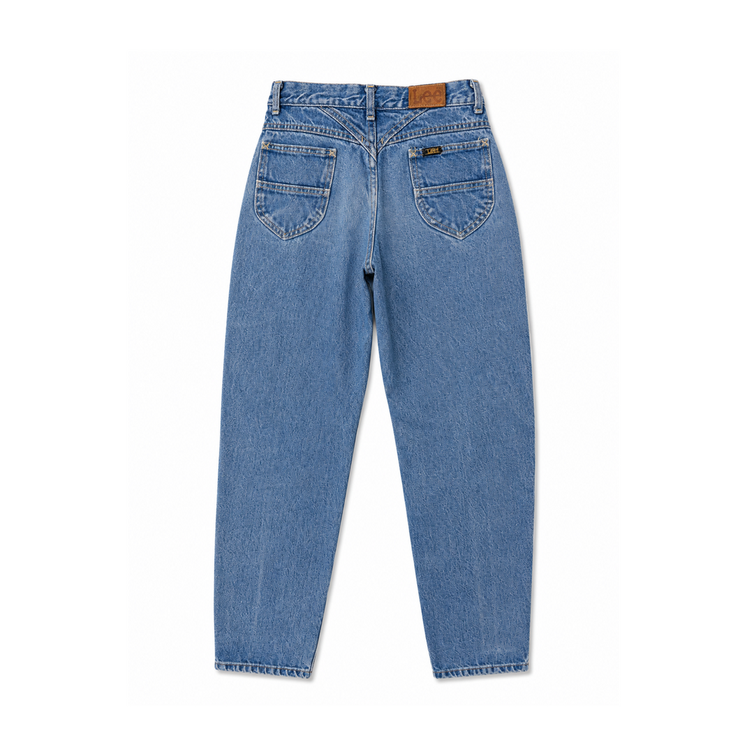 Lee Vintage Light Wash Straight Leg Denim Jeans