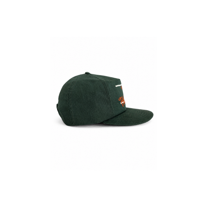 Vintage Green Miami Hurricanes Flatbrim Hat