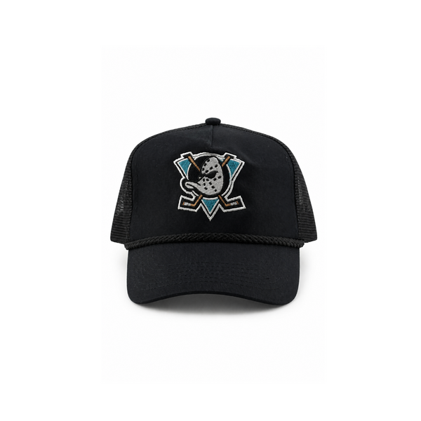 Vintage Braided Cord Anaheim Mighty Ducks Hat