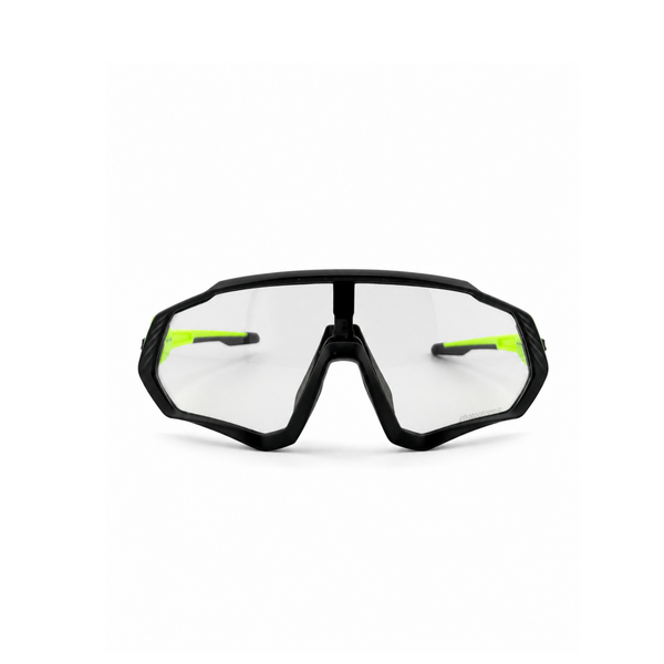 KAPVOE Neon Edge Clear Shield Sunglasses