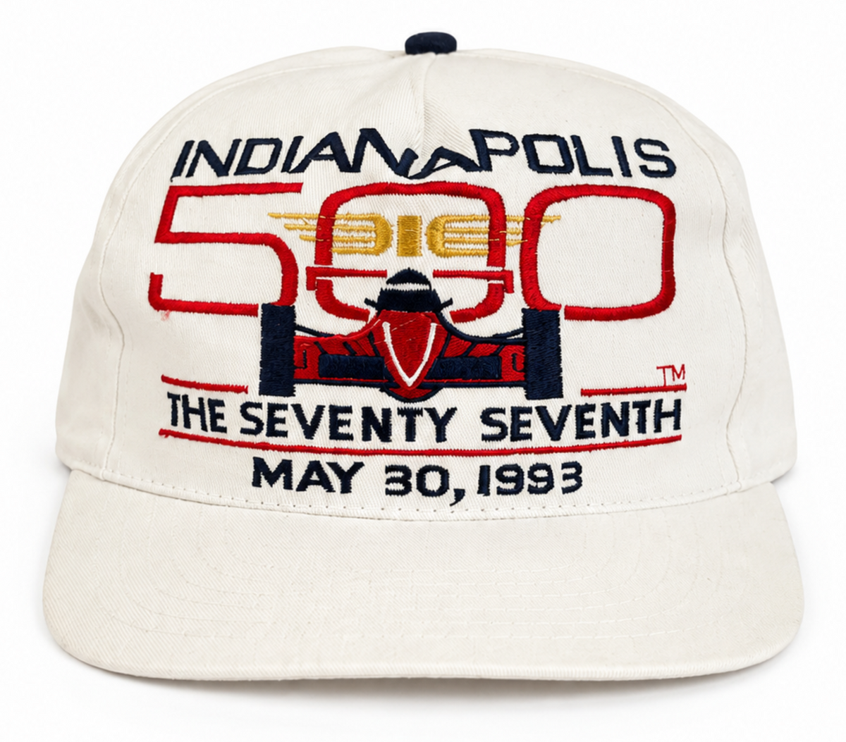 White Indianapolis 500 'The Seventy Seventh' Snapback Hat