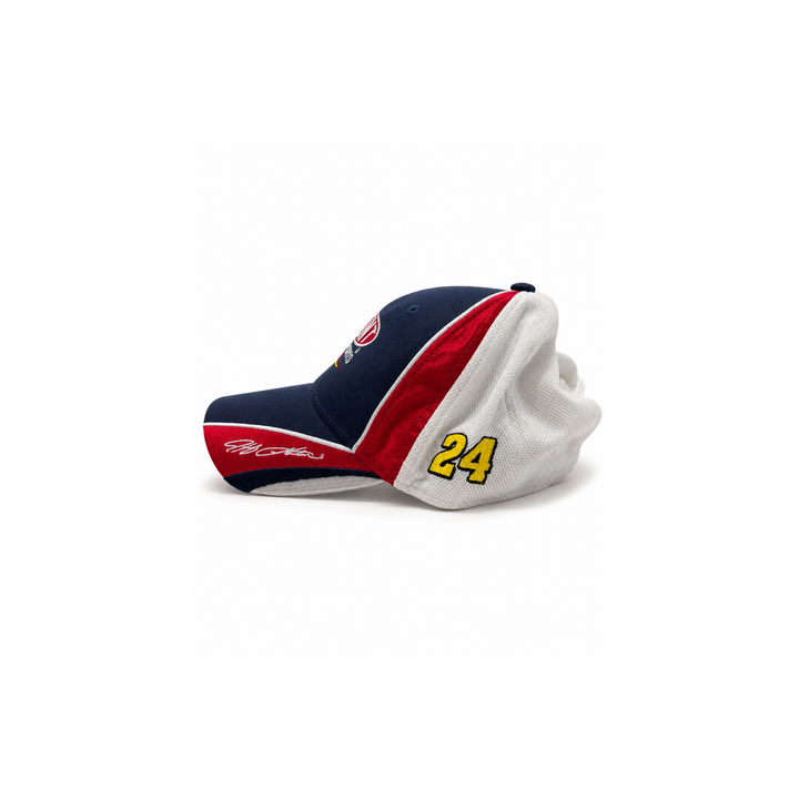 Navy, Red &amp; White Mesh Jeff Gordon Dupont Hat