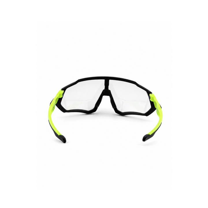 KAPVOE Neon Edge Clear Shield Sunglasses