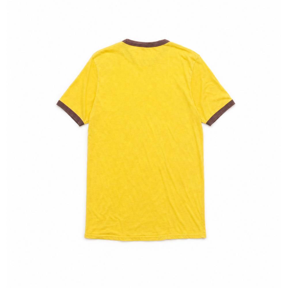 Vintage Yellow 'Nashville, Tennessee' Ringer Shirt