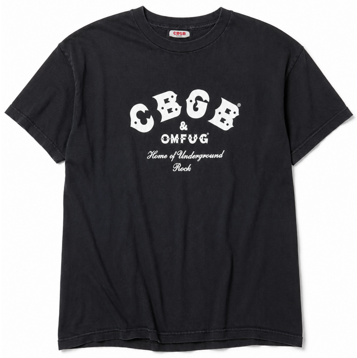 Vintage CBGB & OMFUG Home Of Underground Rock Black T-Shirt