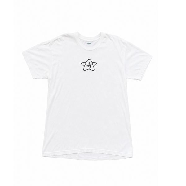 White 'Shooty the Stars' Graphic T-Shirt