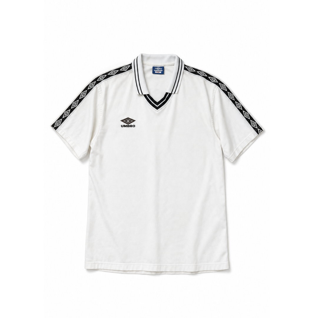 Vintage Umbro-Shoulder Logo Polo T-Shirt