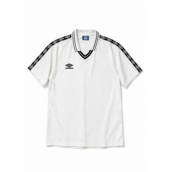 Vintage Umbro-Shoulder Logo Polo T-Shirt