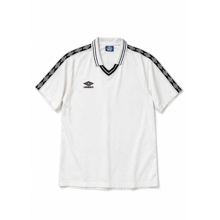 Vintage Umbro-Shoulder Logo Polo T-Shirt