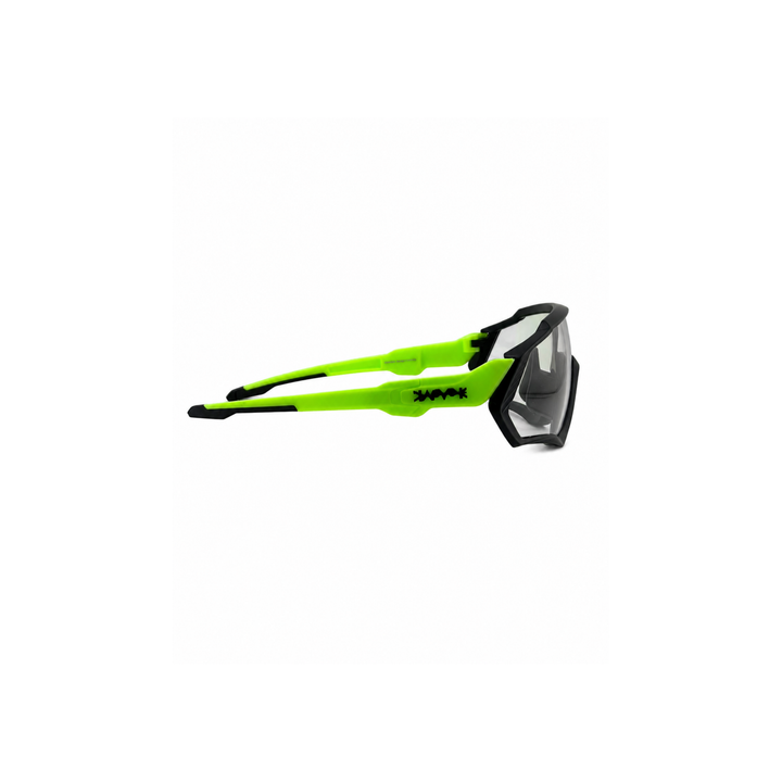 KAPVOE Neon Edge Clear Shield Sunglasses