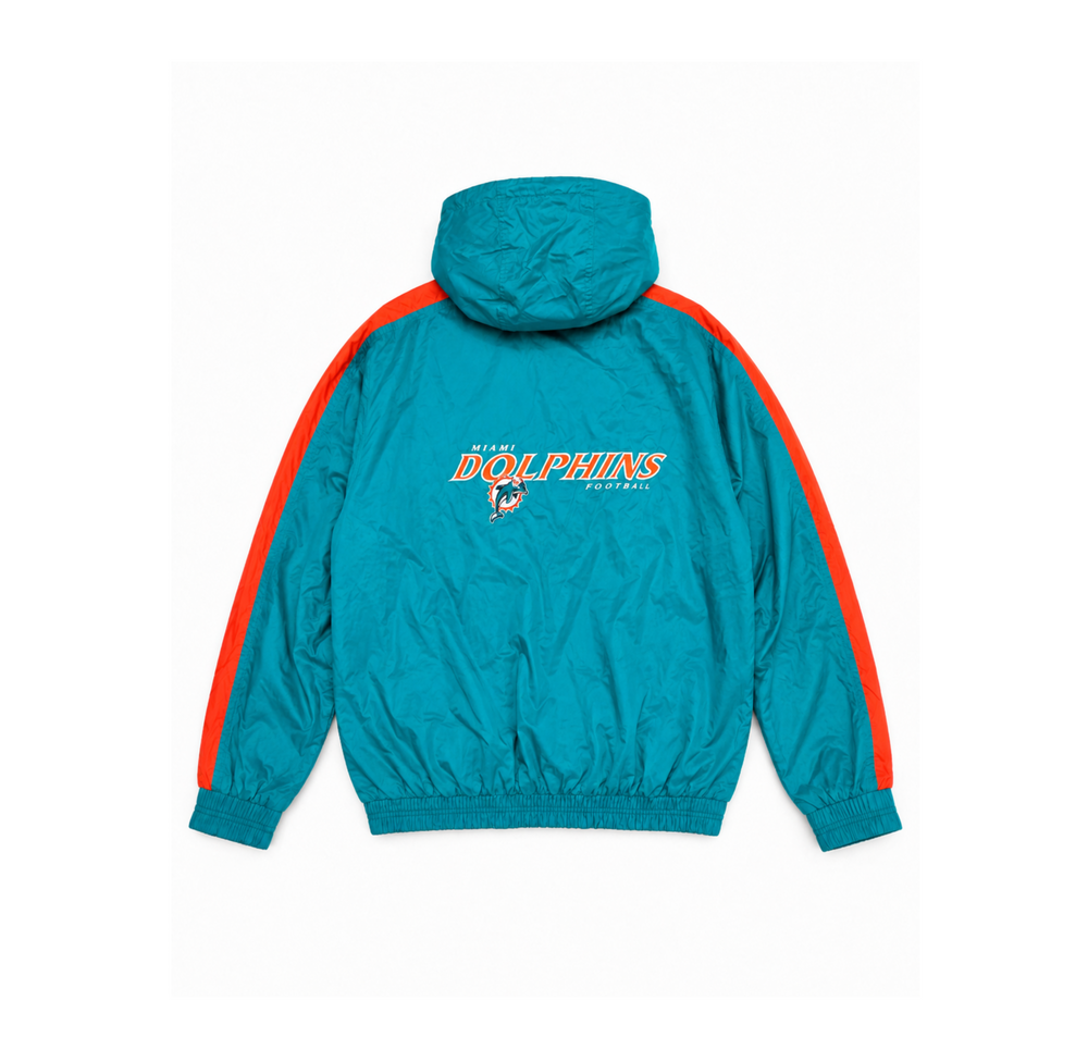 NFL Miami Dolphins Reversible Lined Windbreaker Jacket