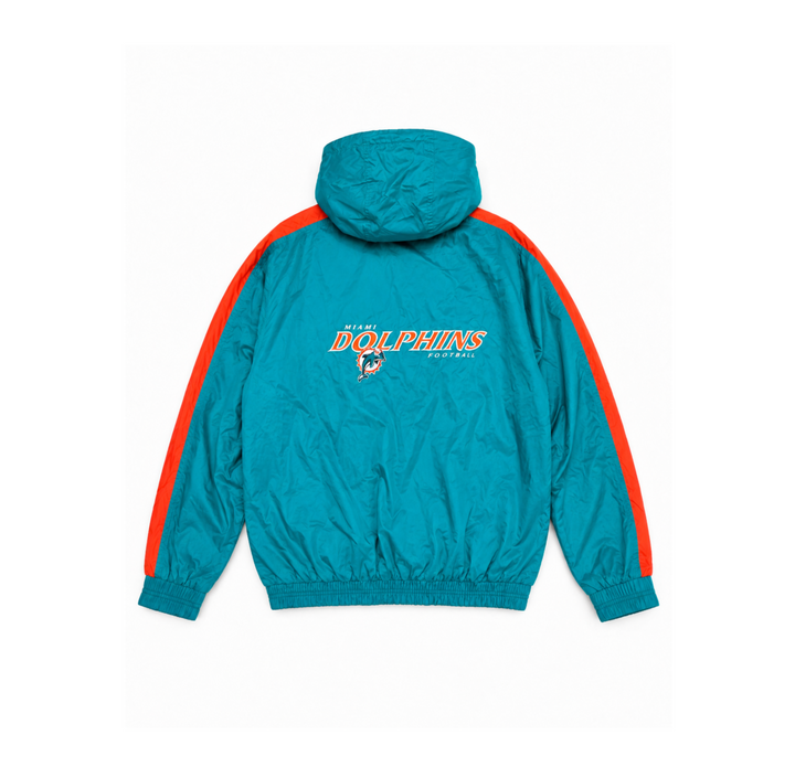 NFL Miami Dolphins Reversible Lined Windbreaker Jacket