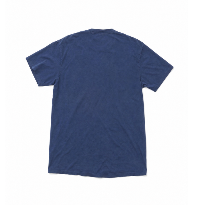 Navy Plain Pocket Tee
