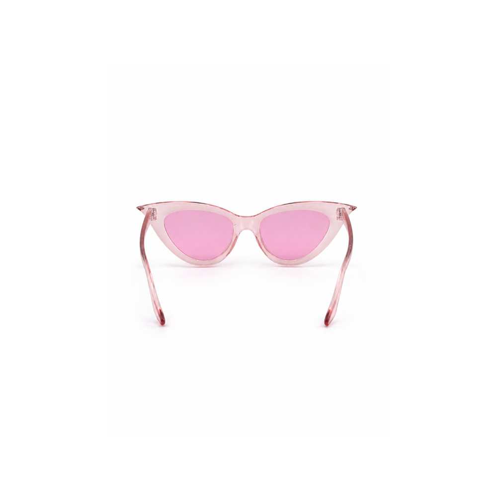 Pink Translucent 'Cat-Eye' Sunglasses