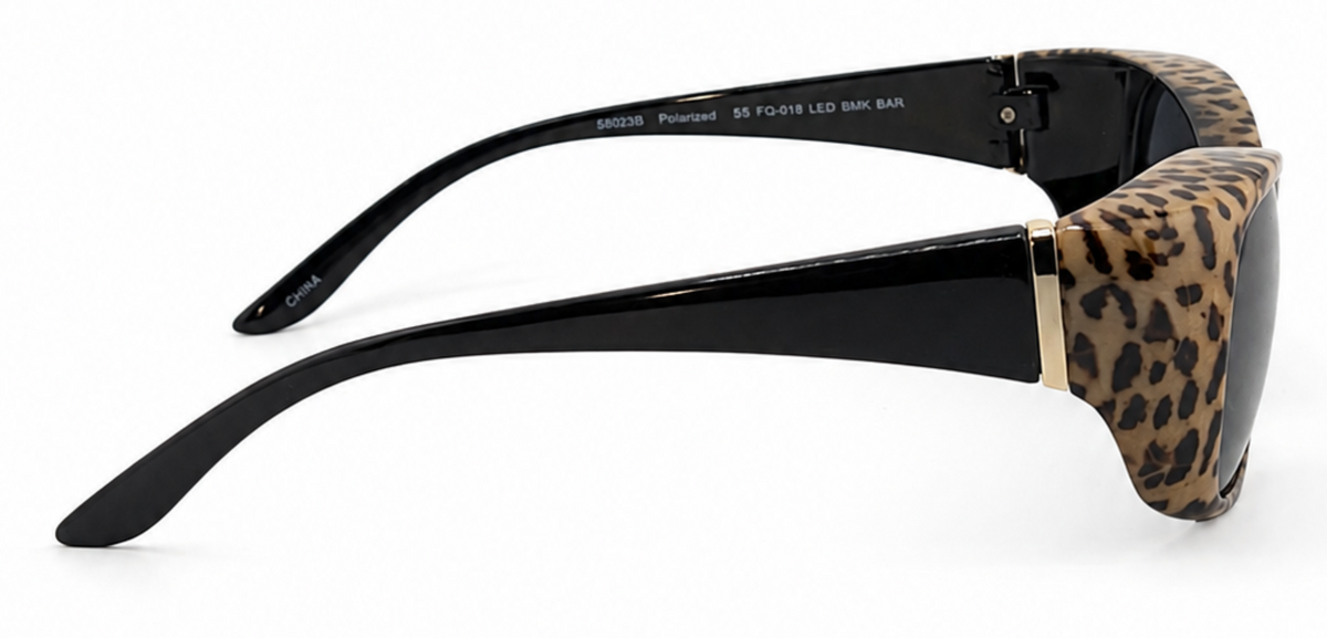 Cheetah Print Polarized Sunglasses