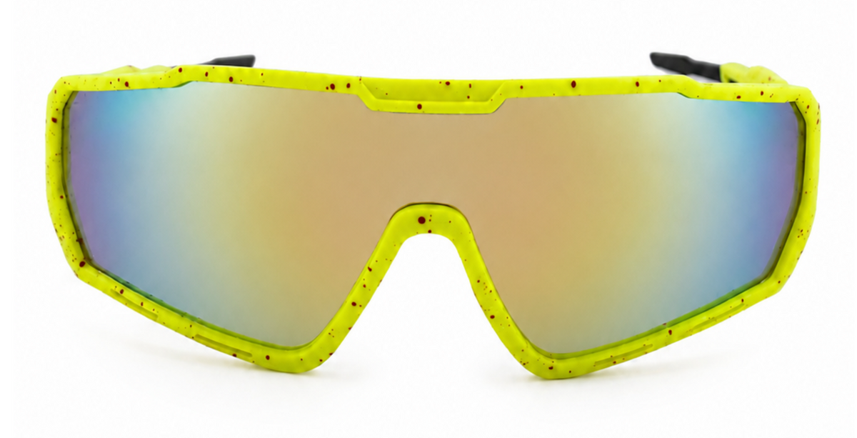 Neon Rush Shield Sunglasses