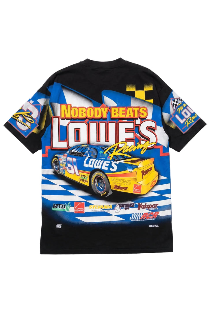 T-shirt with racing car design and &
