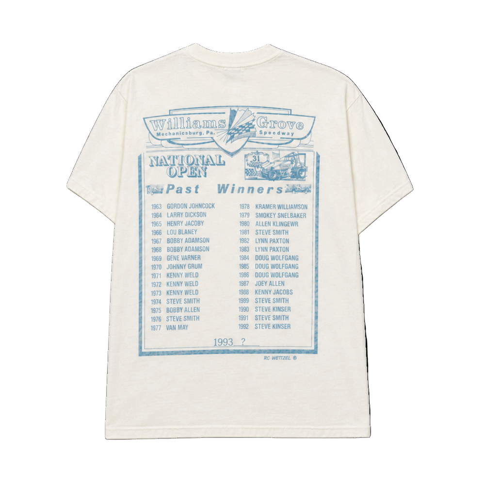Vintage Williams Grove Speedway Graphic T-Shirt – 1993 Sprint Classic Tee