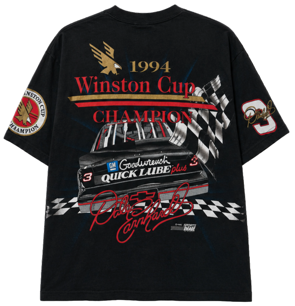 Vintage Dale Earnhardt Winston Cup Racing Tee