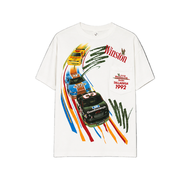 Vintage Nascar Winston Cup Talladega '92 Pocket Tee