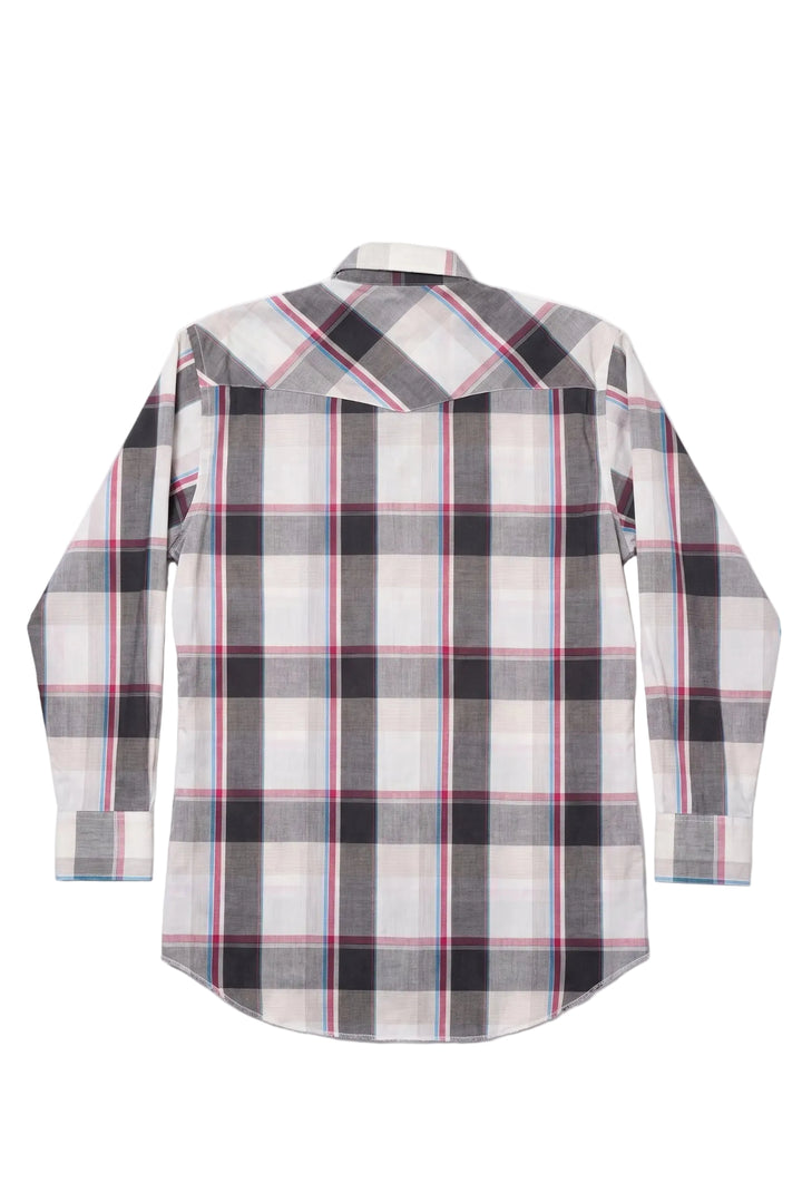Vintage Wrangler Pastel Plaid Pearl Snap Western Shirt