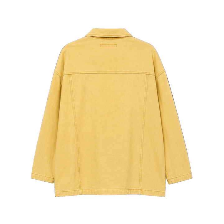 The Limited Yellow Denim Coat