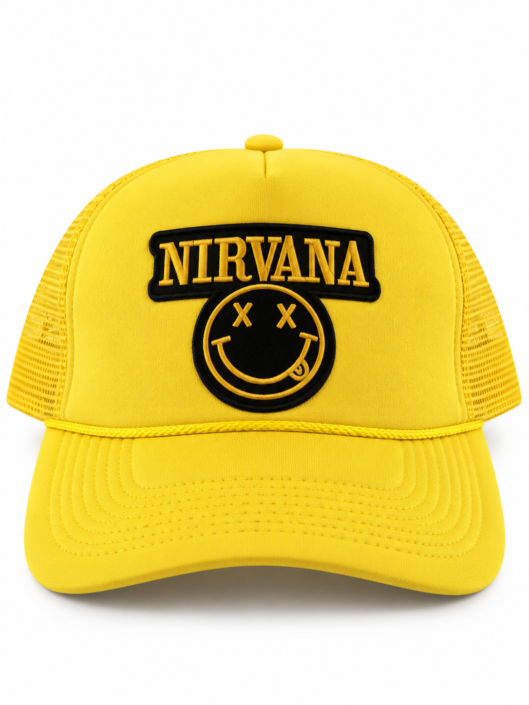 Yellow 'Nirvana' Foam Trucker Hat