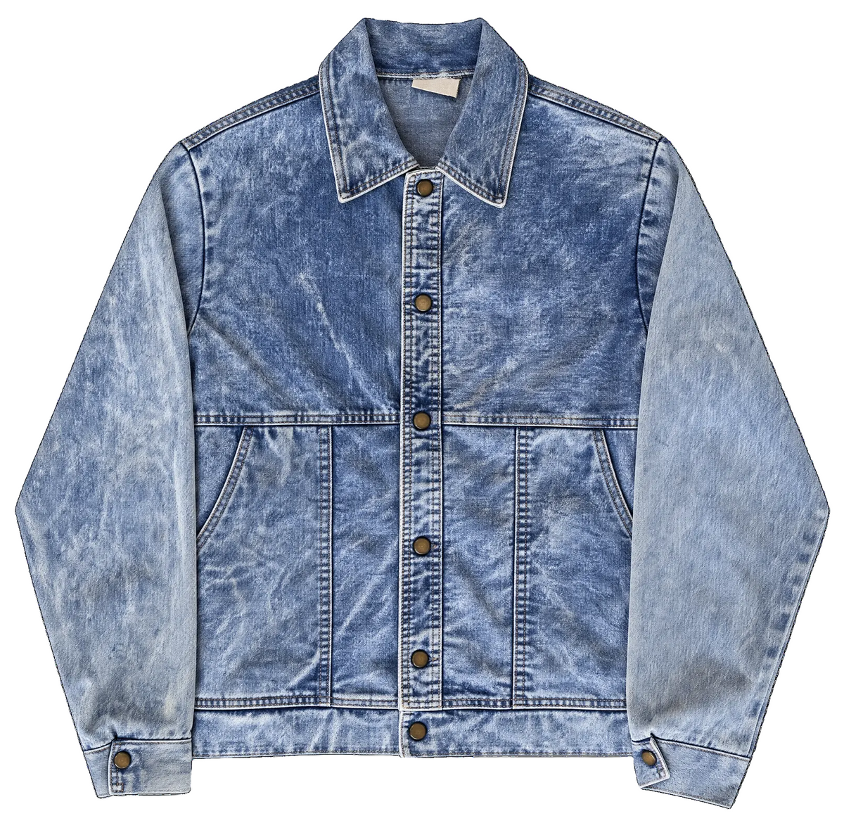Vintage 80's Acid Wash Denim Jacket