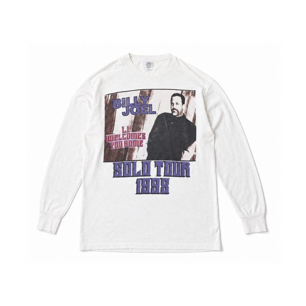 Vintage Billy Joel '1998 Tour' Graphic Long Sleeve T-Shirt