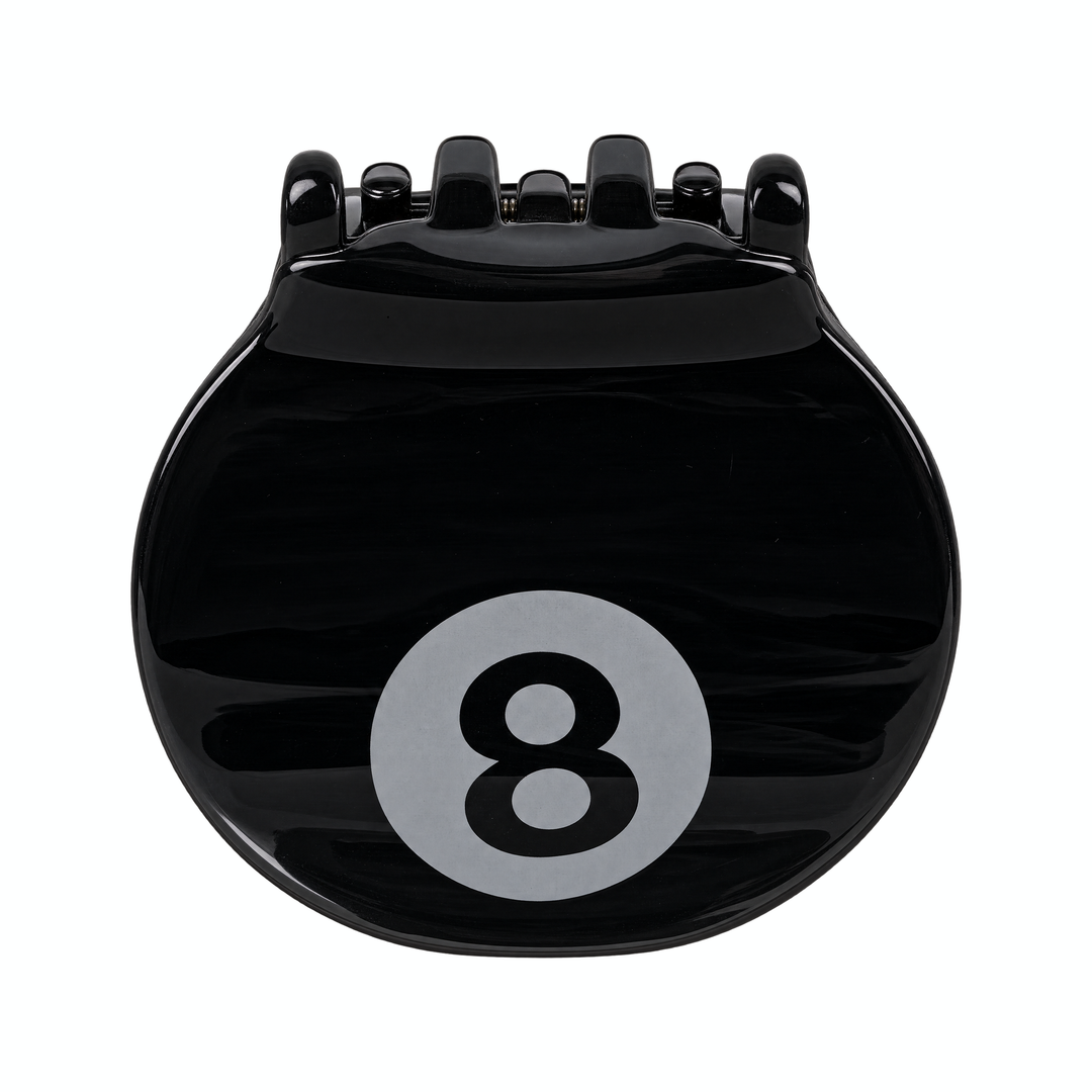 Eight Ball Hair Clip