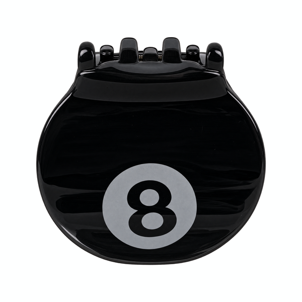 Eight Ball Hair Clip