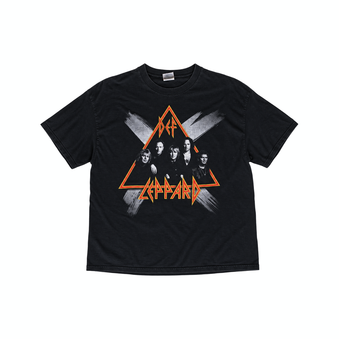 Black Def Leppard Tour T-Shirt