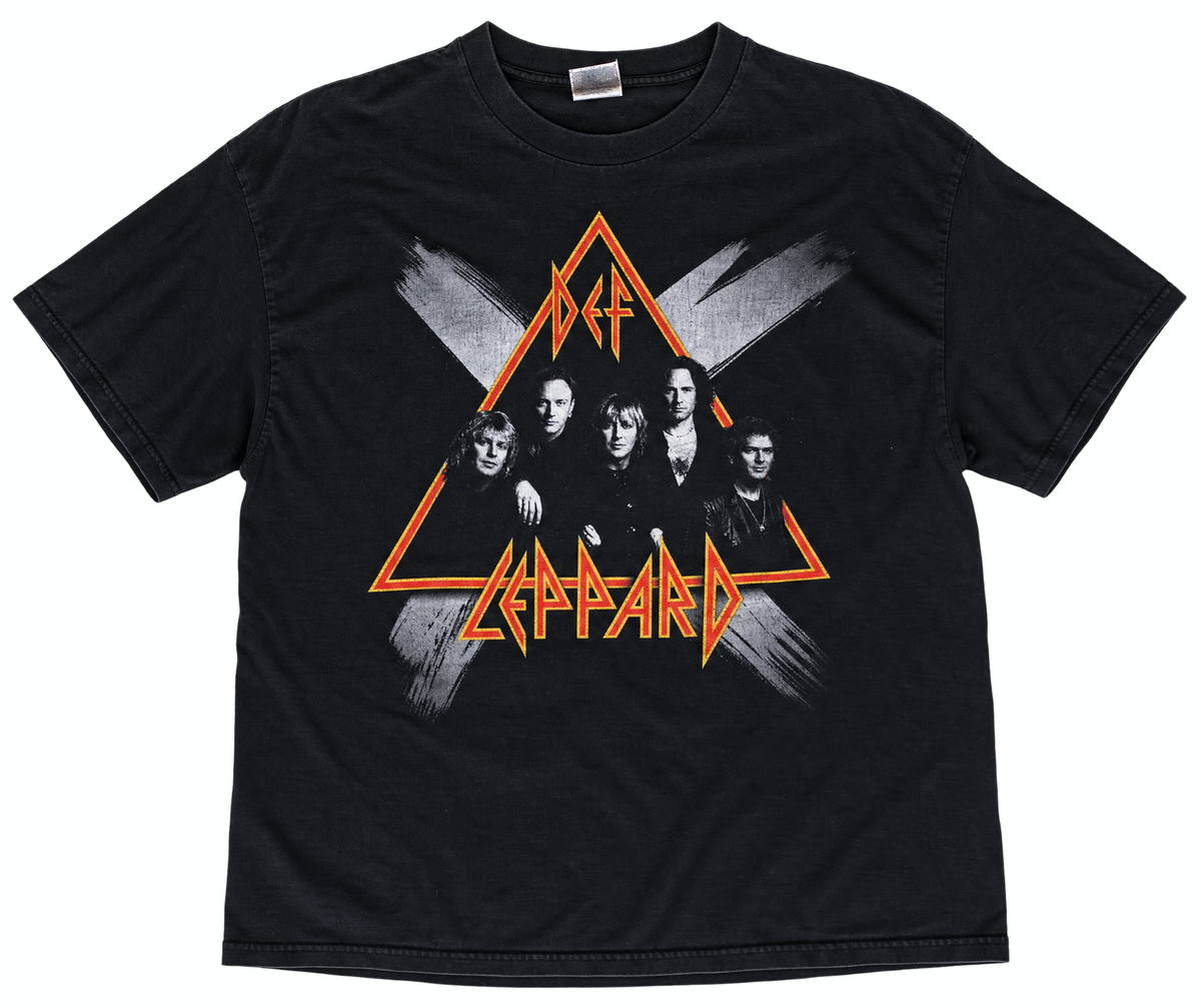 Black Def Leppard Tour T-Shirt