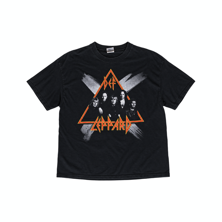 Black Def Leppard Tour T-Shirt