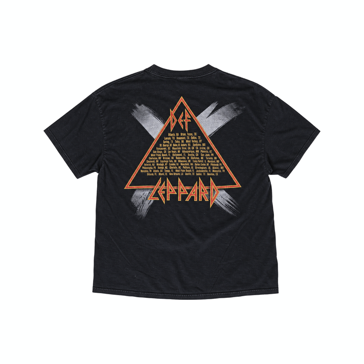 Black Def Leppard Tour T-Shirt