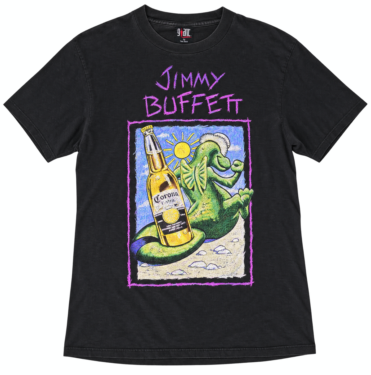 Vintage 1994 'Jimmy Buffet Fruitcakes On Tour' Graphic T-Shirt