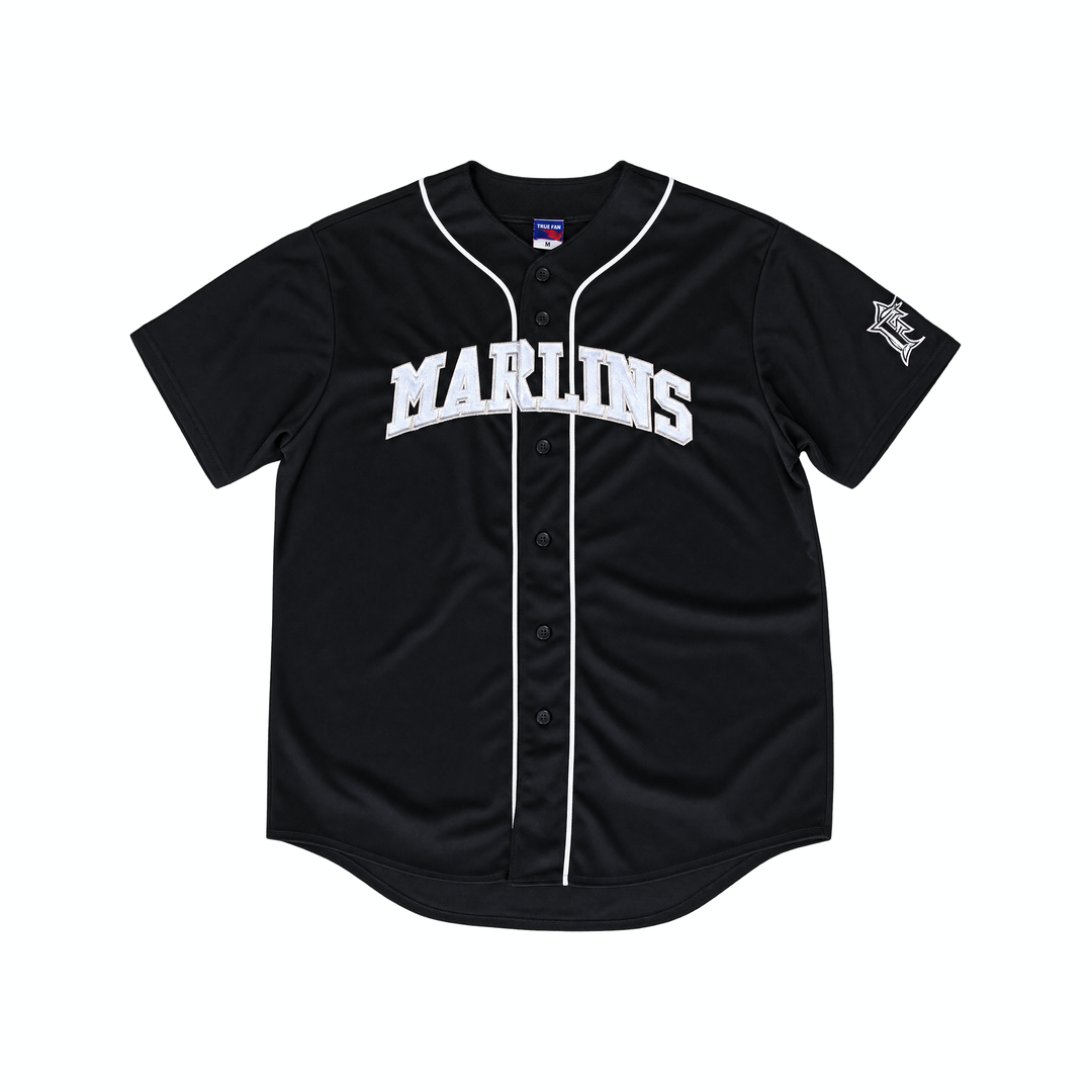 Vintage Majestic Embroidered Florida Marlins Baseball Jersey