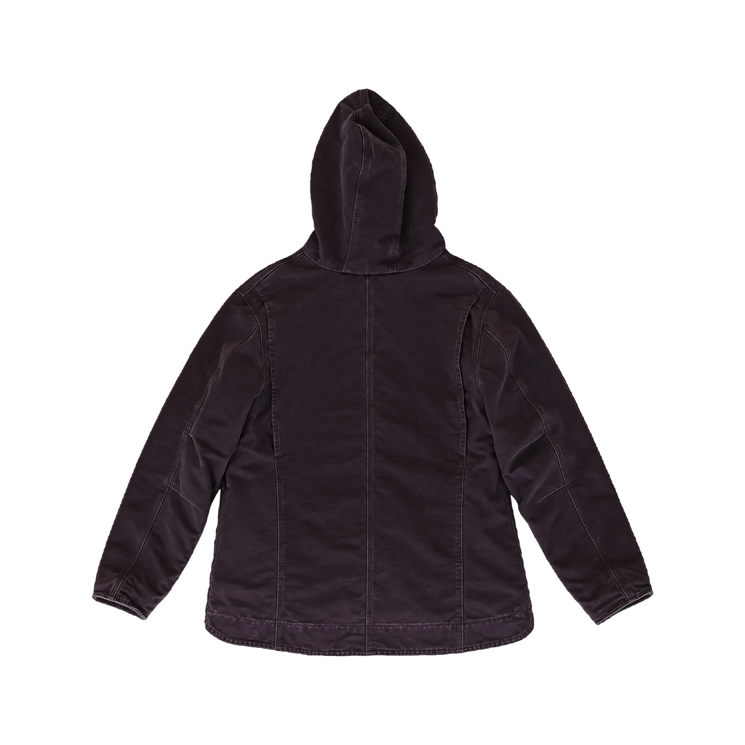 Carhartt Purple Denim Puffer Jacker