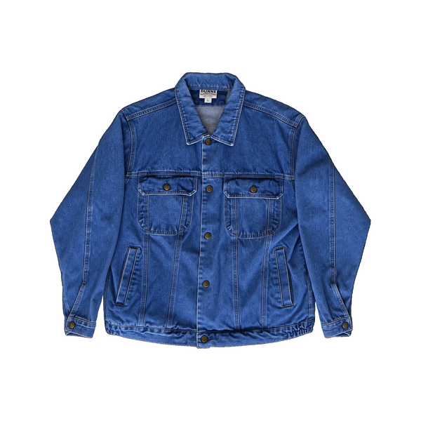 Vintage Duke Haband Medium-Wash Denim Trucker Jacket