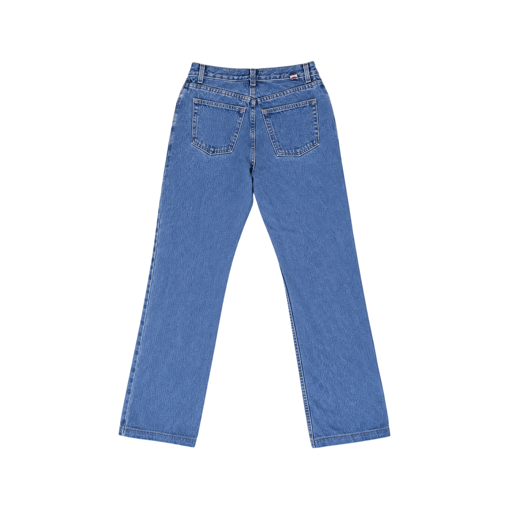 Vintage Route 66 Light-Wash Denim Jeans