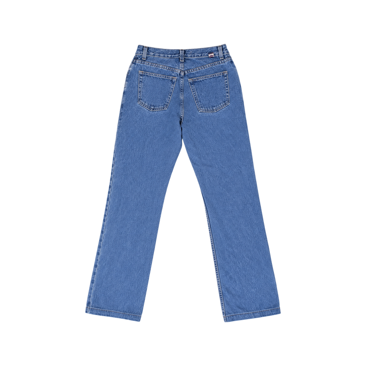 Vintage Route 66 Light-Wash Denim Jeans