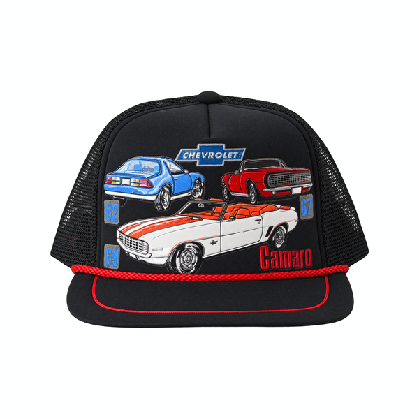 90s Corded Chevrolet Camaro Foam Trucker Hat