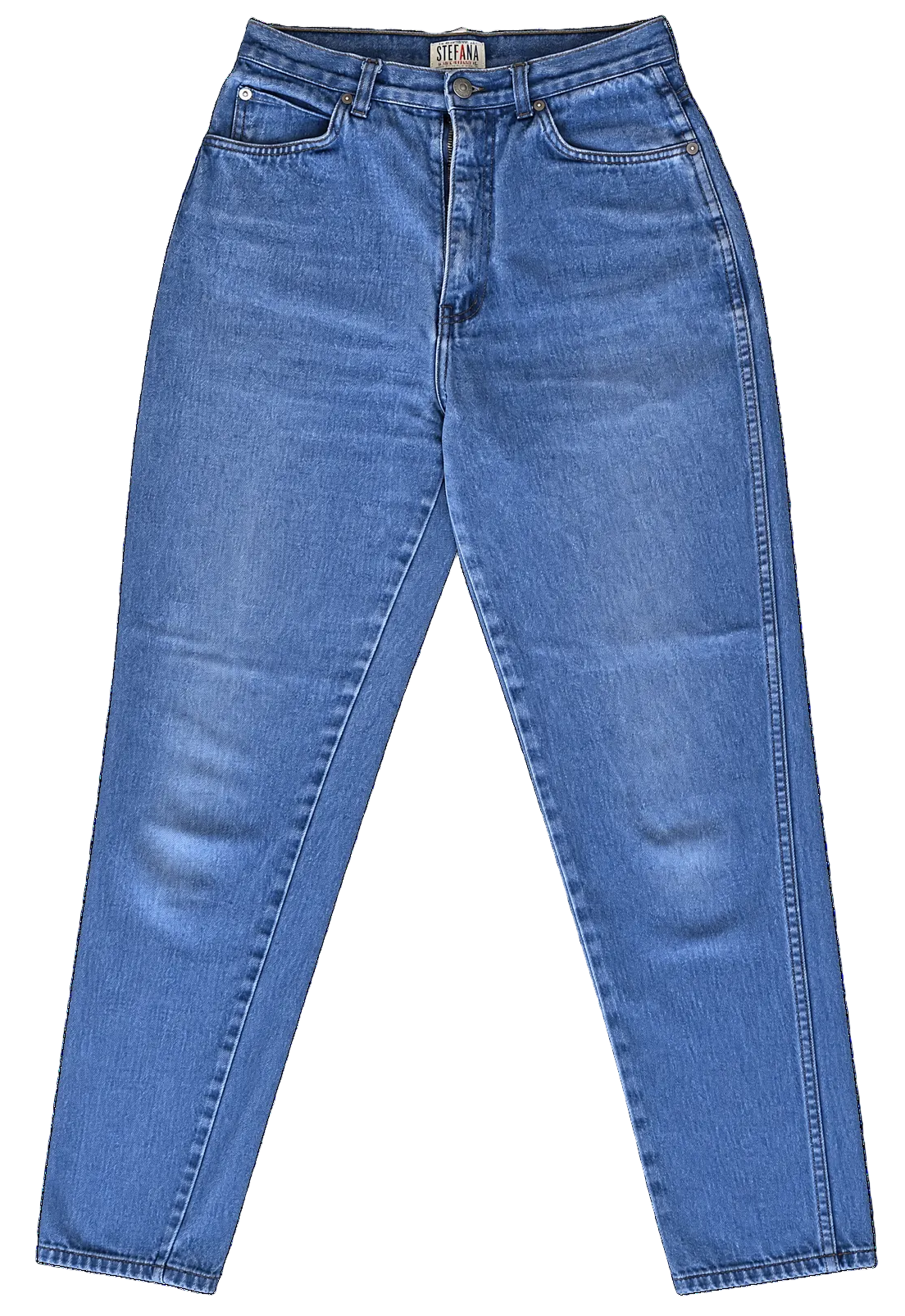 Stefano Intl. Medium-Wash Denim Jeans