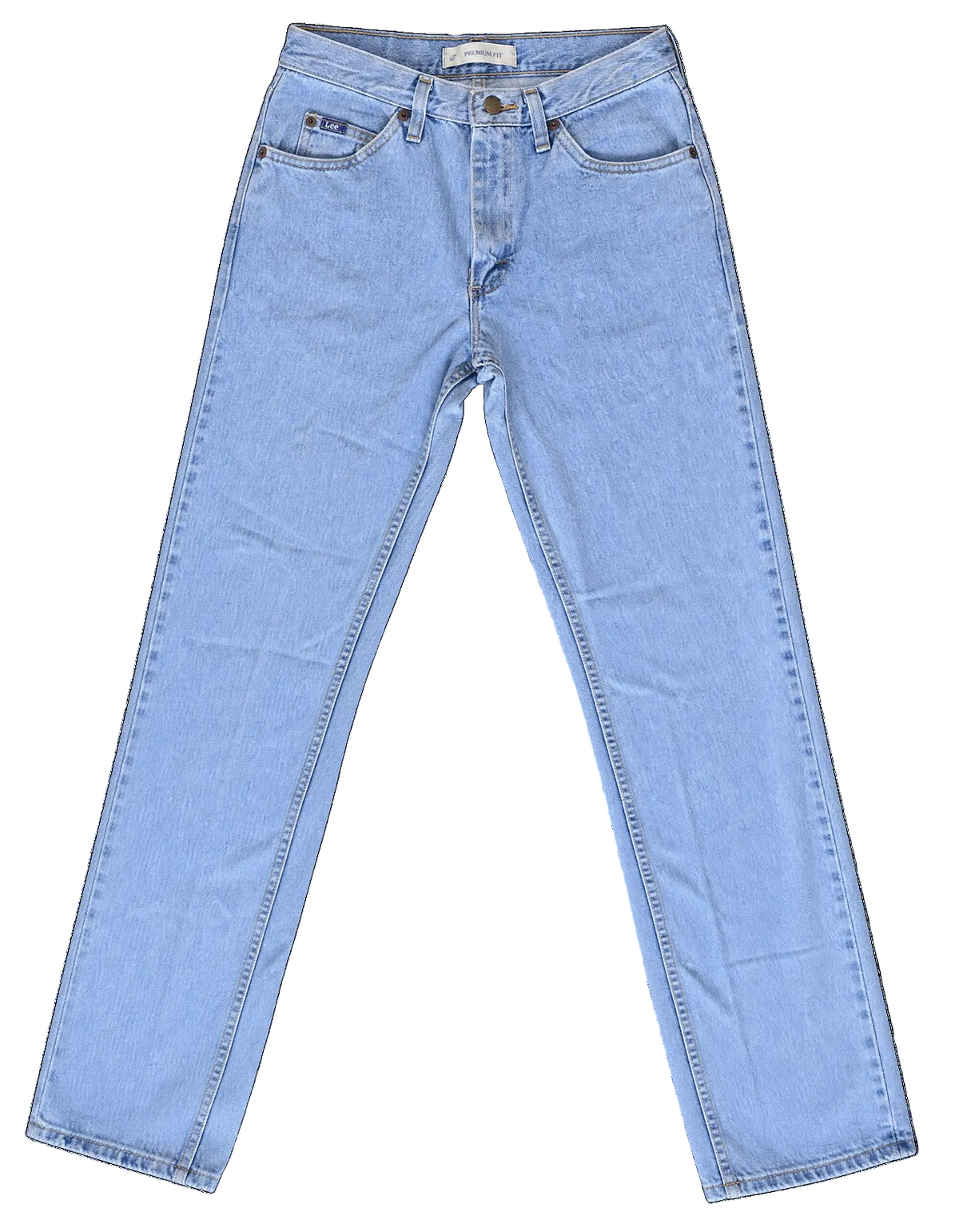 Vintage Light Wash Lee Regular Fit Jeans