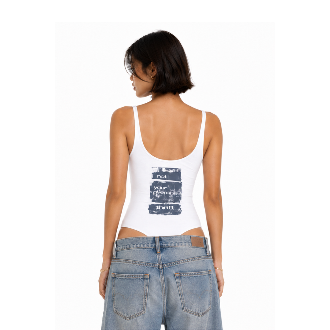The Femme Bodysuit - CHALK